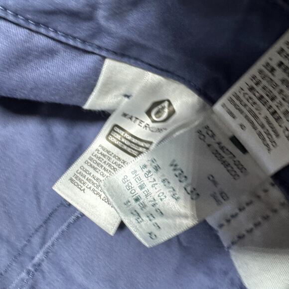 Levis Womens Wide Leg Baggy Cargo Pants Canvas Blue Size 30x30 High Rise - Picture 11 of 11